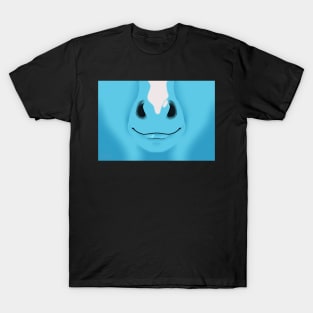 Blue Stripe Horse Face T-Shirt